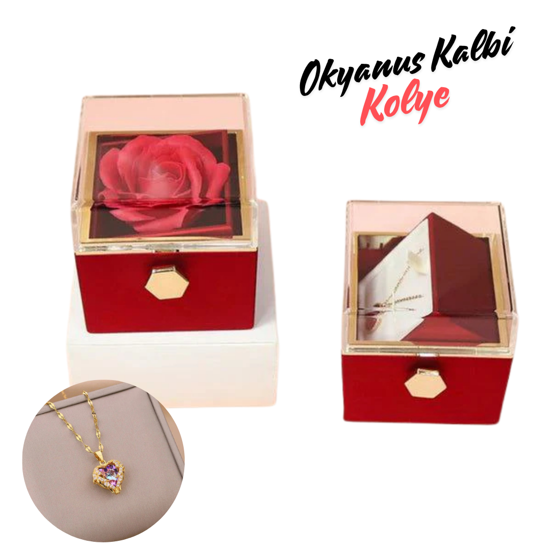 Okyanus Kalbi Kolye – Derin Sevginin ve Zarafetin Simgesi